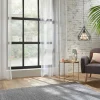 Cortina Blanca De Lunares 140x240Cm