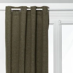 Cortina Bouclette Verde 140x260cm