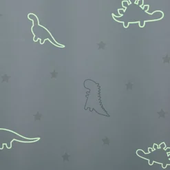 Cortina Dinosaurios Azul 140x260Cm