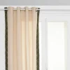 Cortina Exotic Panama Beige Y Verde Caqui 140x260c