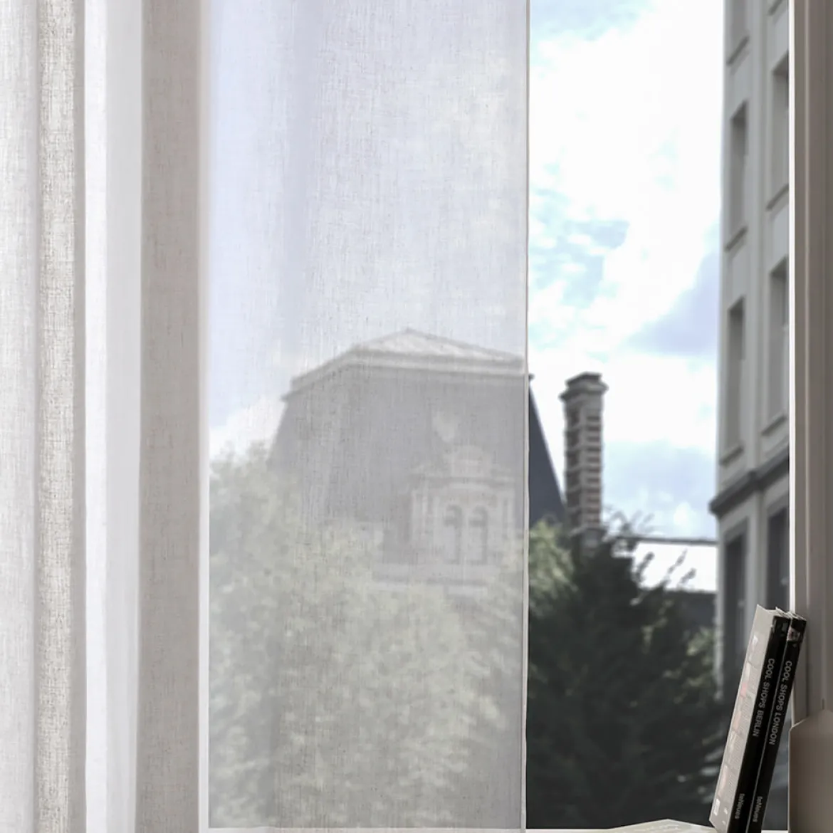 Cortina Fred Blanca 140x240Cm