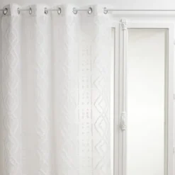 Cortina Jacquard Sama Blanco