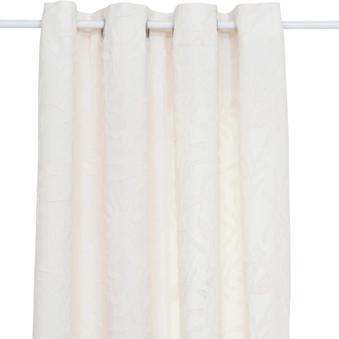 Cortina jacquard WILLOW marfil 135x260cm