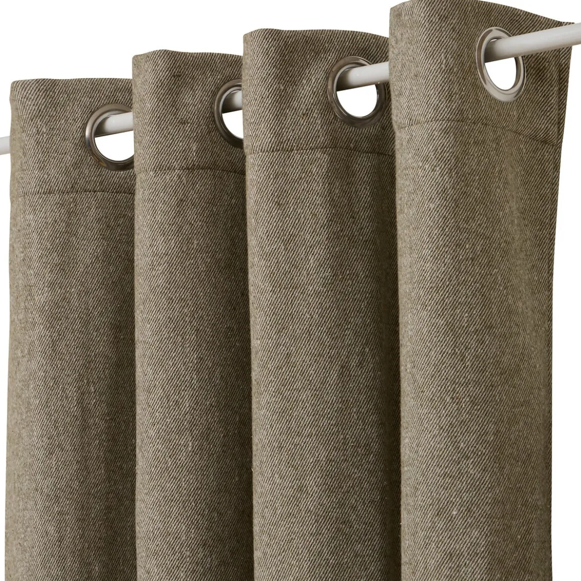 Cortina KYS aislante verde caqui 140x260cm