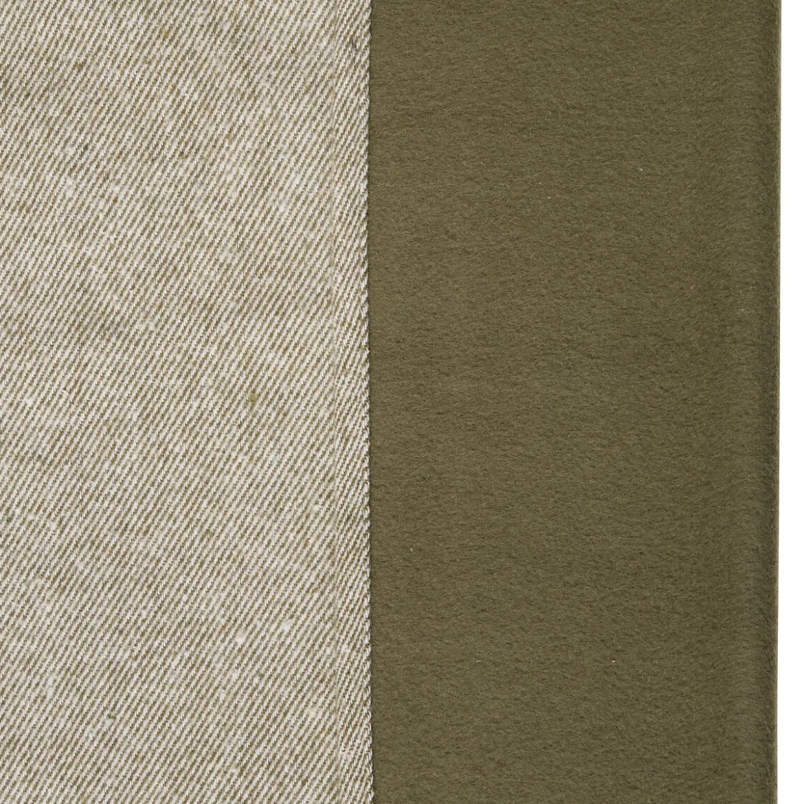 Cortina KYS aislante verde caqui 140x260cm