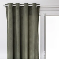 Cortina LILOU verde caqui 140x260cm