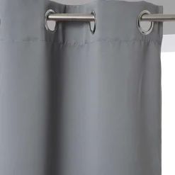 Cortina Opaca gris claro 140x260Cm