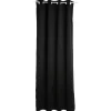 Cortina Opaca Negra 140x260Cm
