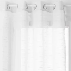 Cortina Sam Organza Blanca 140x240Cm