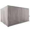 Cortinas Para Pérgola Palmera Gris 3x4M