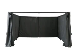 Cortinas para pérgola palmera gris ardosia