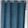 Cortina Terciopelo Otto Azul 140x260Cm
