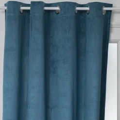 Cortina Terciopelo Otto Azul 140x260Cm
