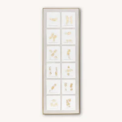 Cuadro 3D CURTIS taupe 51.6x151.7cm
