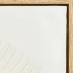 Cuadro decorativo ANGELI blanco 80x60cm