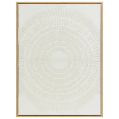 Cuadro decorativo ANGELI blanco 80x60cm