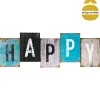 Cuadro Decorativo Happy/Relax 26x75Cm