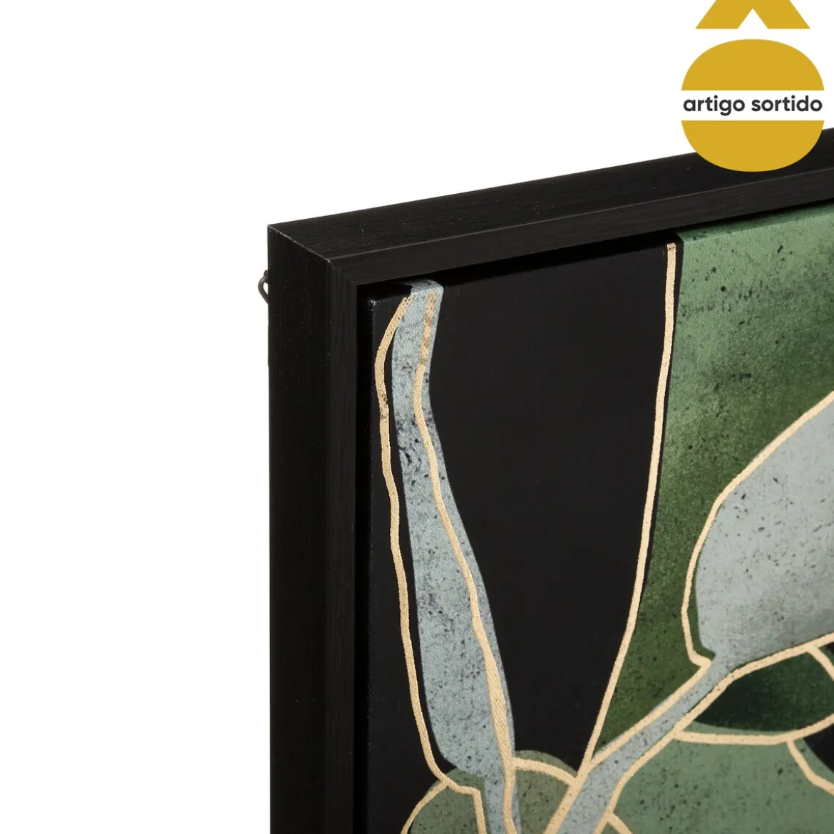 Cuadro Decorativo Hojas Jungla 90x60Cm
