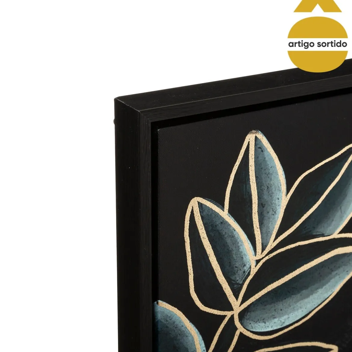 Cuadro Decorativo Hojas Jungla 90x60Cm