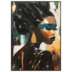 Cuadro decorativo ISIA mujer 100x140cm
