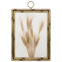 Cuadro Decorativo Jonas Trigo De Mdf Y Metal 47cm