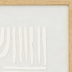 Cuadro decorativo KAYA blanco 60x60cm