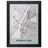 Cuadro Decorativo Manhattan 24cm