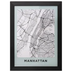 Cuadro Decorativo Manhattan 24cm