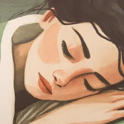 Cuadro decorativo mujer MONA 58x78cm