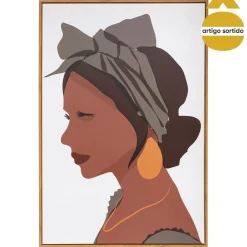 Cuadro Decorativo Mujer 60x90Cm