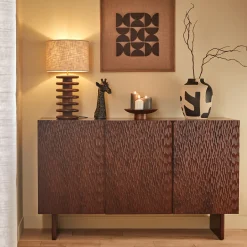 Cuadro decorativo NYERO beige 60x60cm