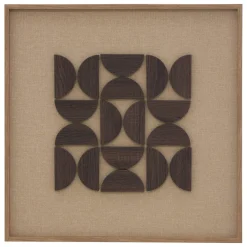 Cuadro decorativo NYERO beige 60x60cm