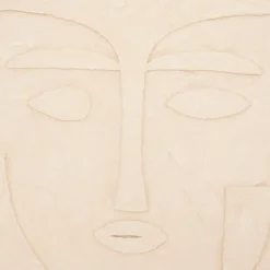 Cuadro decorativo NYERO beige 60x80cm