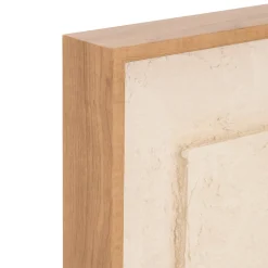 Cuadro decorativo NYERO beige 60x80cm