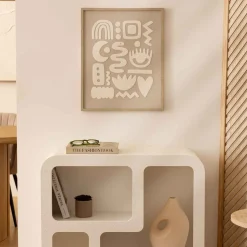 Cuadro decorativo PETRA con relieve