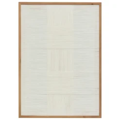 Cuadro decorativo TISSIA beige 70x50cm