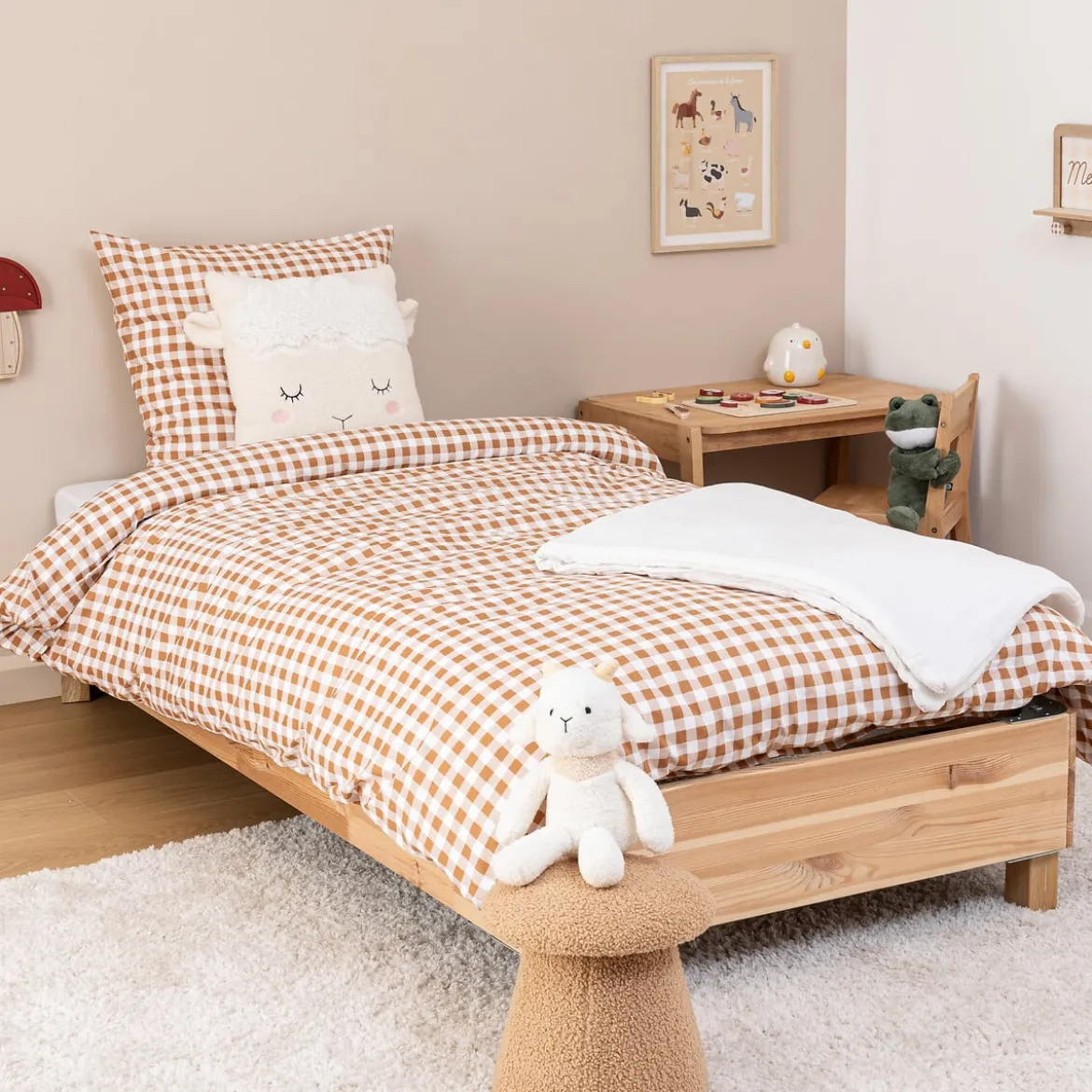 Cuadro Ferme Beige