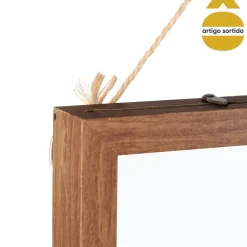 Cuadro Vidrio/Mdf Deco Hojas 38x48Cm