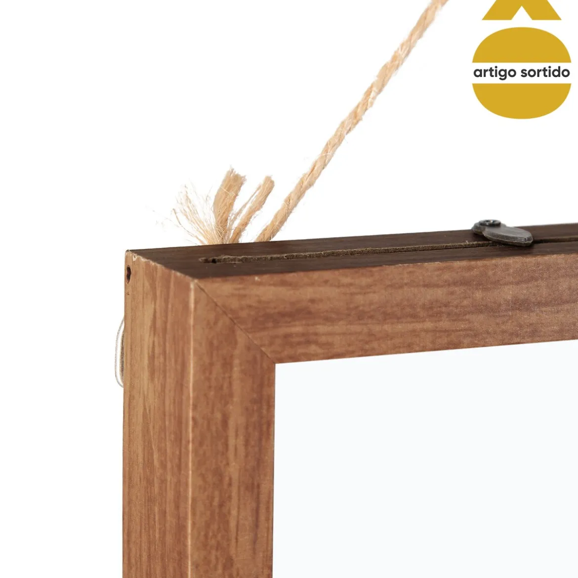 Cuadro Vidrio/Mdf Deco Hojas 38x48Cm
