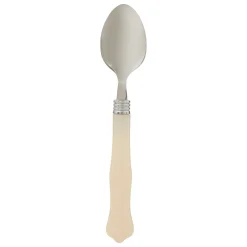 Cubertería de 24 piezas BELLI marfil