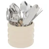 Cubertería de 24 piezas ELSA beige