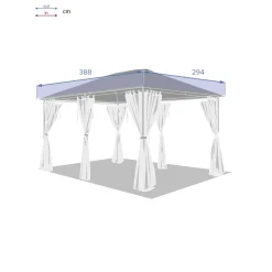 Cubierta Pérgola Santorini De Poliéster