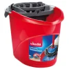 Cubo Con Escurridor Rojo 10L VILEDA