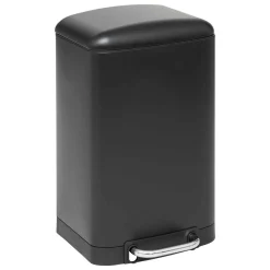 Cubo De Basura Ariane Negro Con Pedal 20L
