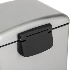 Cubo De Basura Ariane Plateado Con Pedal 20L