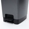 Cubo De Basura Carbono Cover Con Pedal 30L