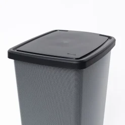 Cubo De Basura Carbono Cover Con Pedal 30L