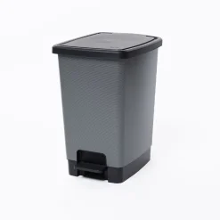 Cubo De Basura Carbono Cover Con Pedal 30L