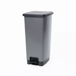 Cubo De Basura Carbono Cover Con Pedal 40L