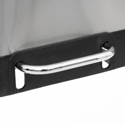 Cubo de basura con pedal ARIANE plateado 30L